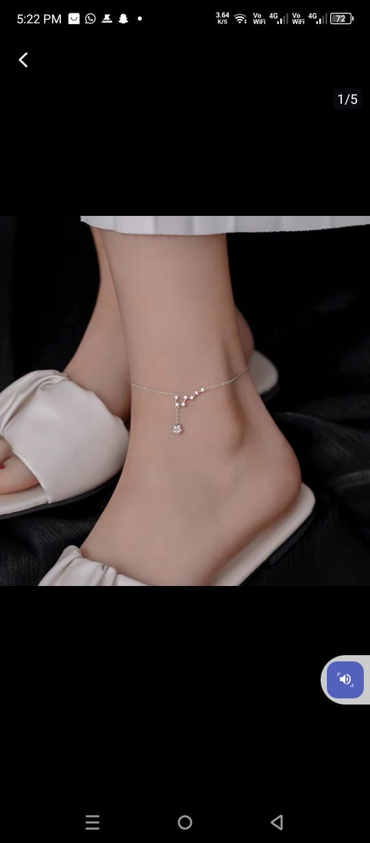 Beautiful anklet