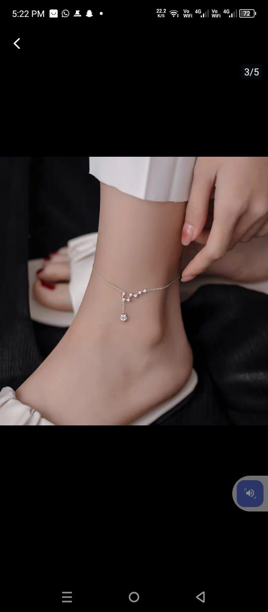 Beautiful anklet