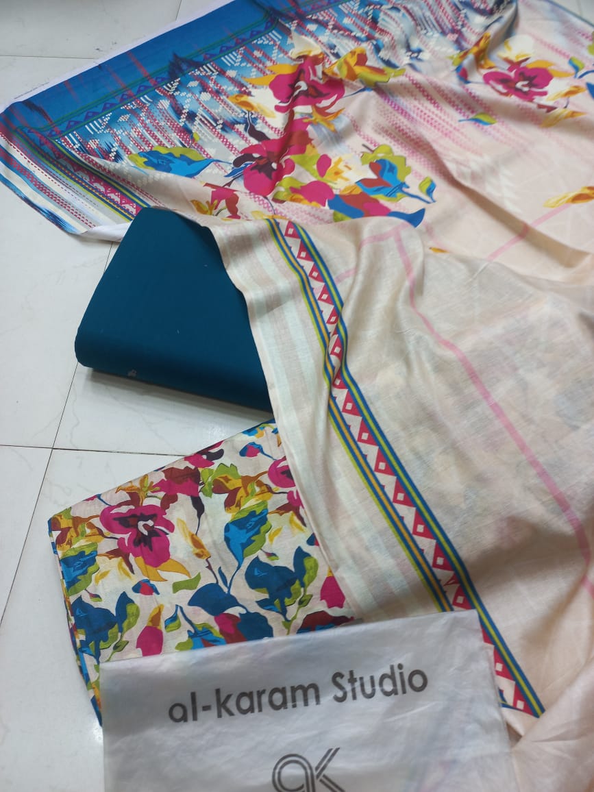AL-KARAM KASTURI PRINTED LAWN COLLECTION