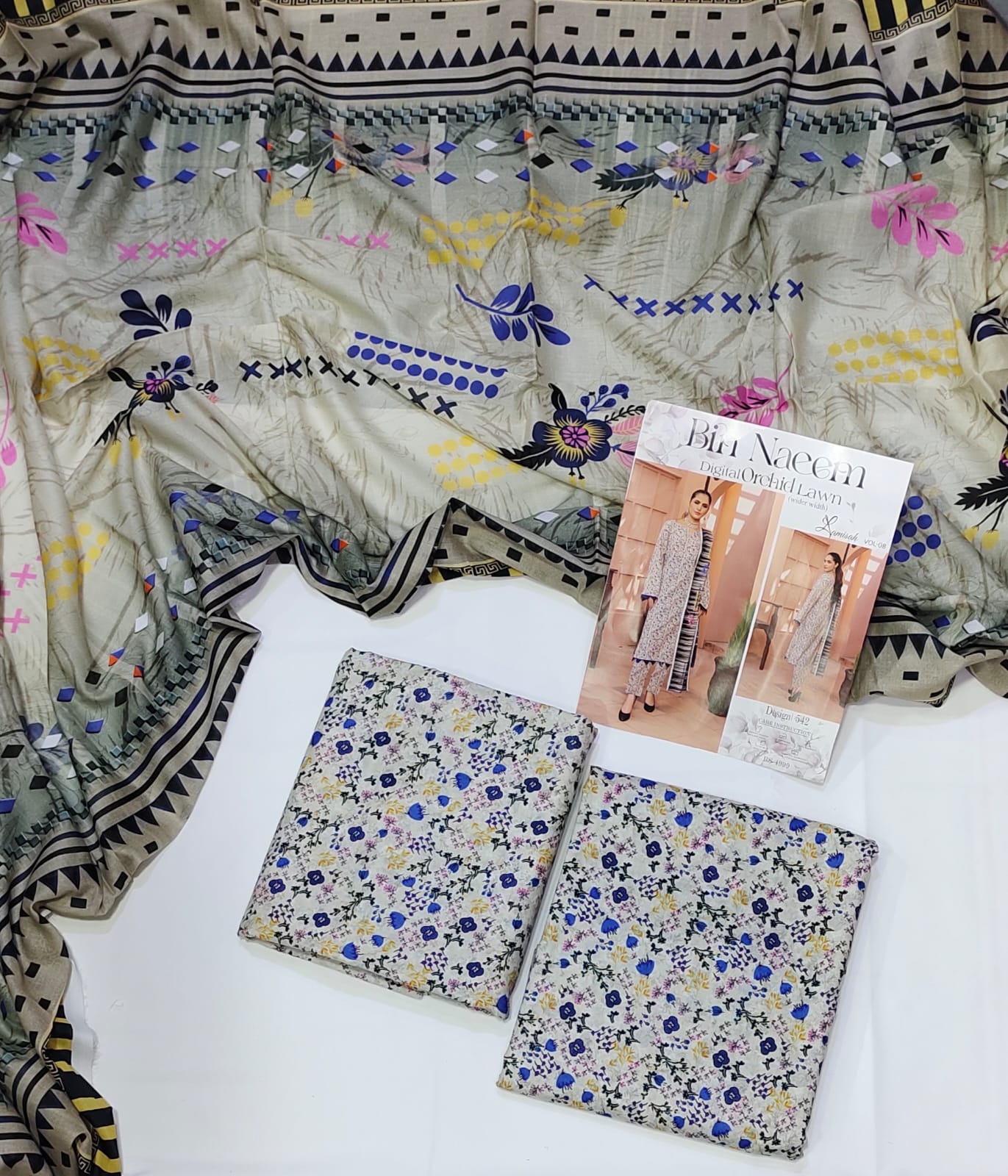Bin Naeem Printed Lawn Collection