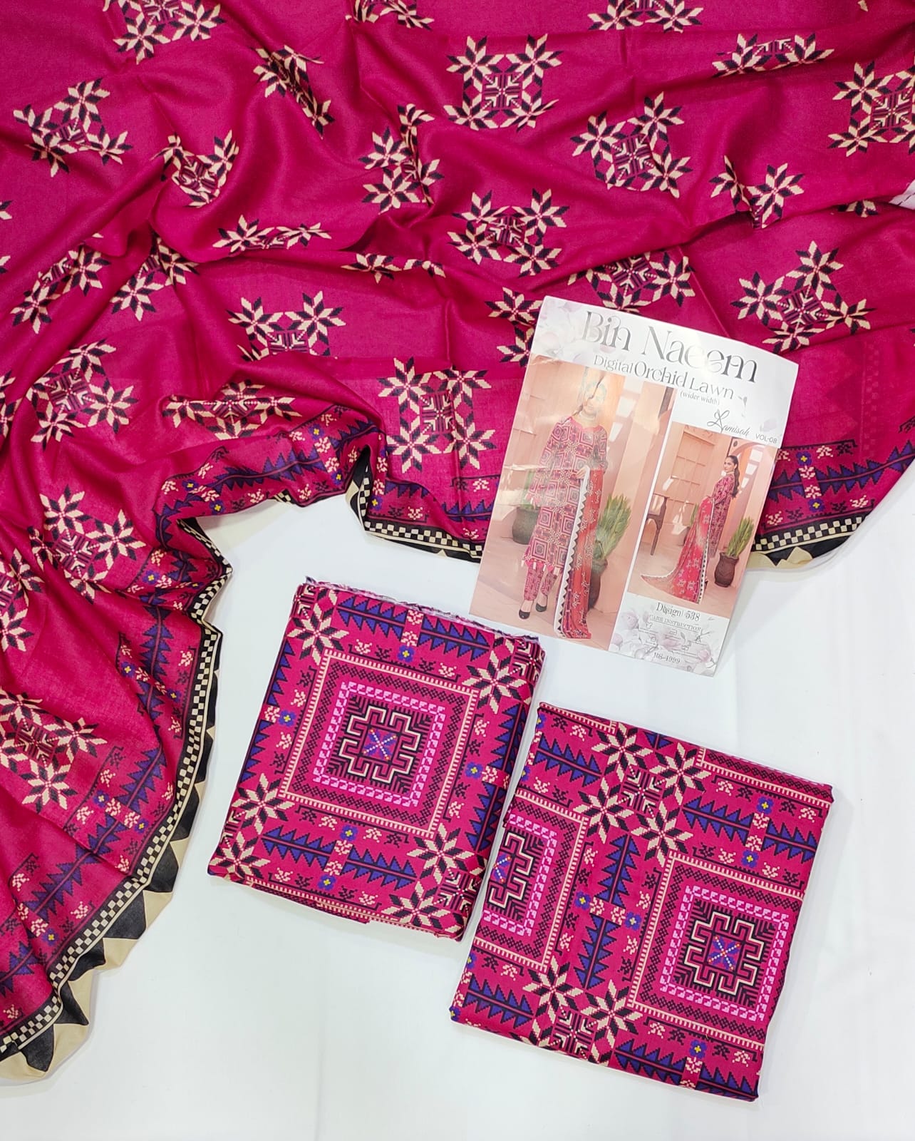 Bin Naeem Printed Lawn Collection