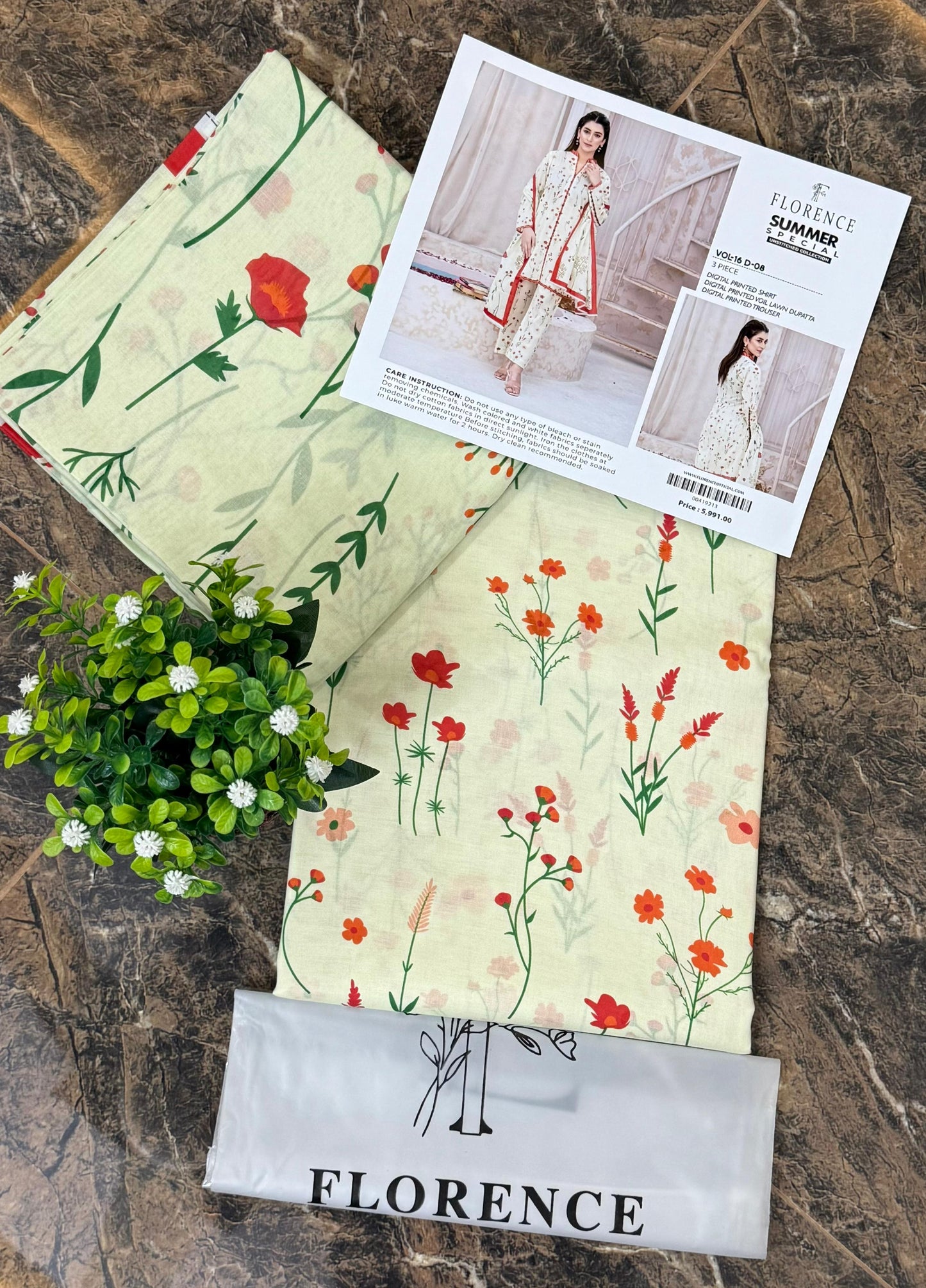 FLORENCE LAWN 3 PC COLLECTION