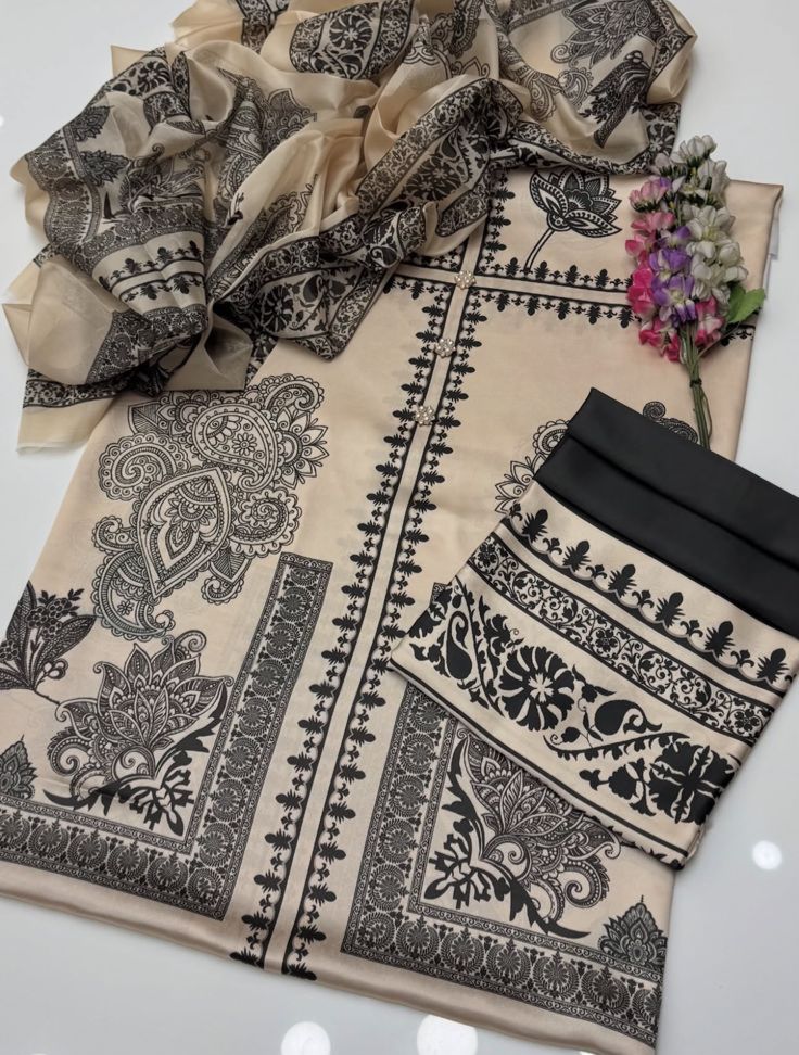 Floral Digital Printed