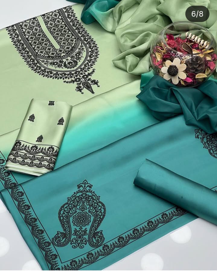 Floral Digital Printed