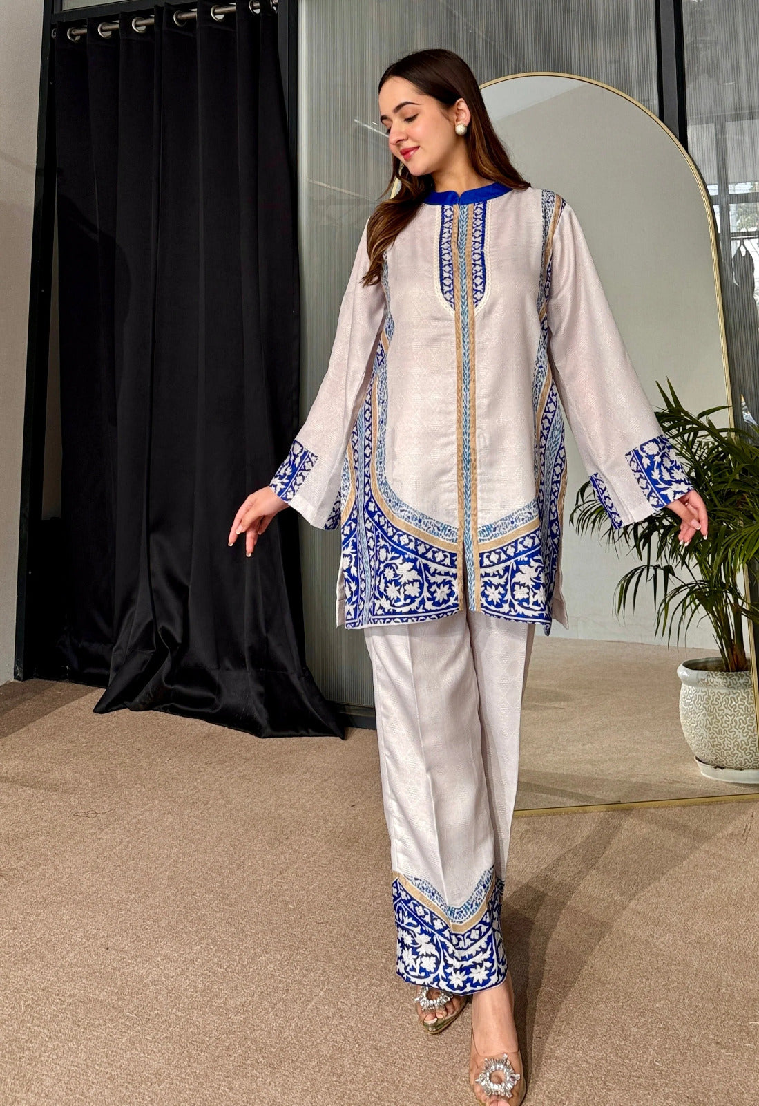 Stitched 2 Pc Co-ord Set