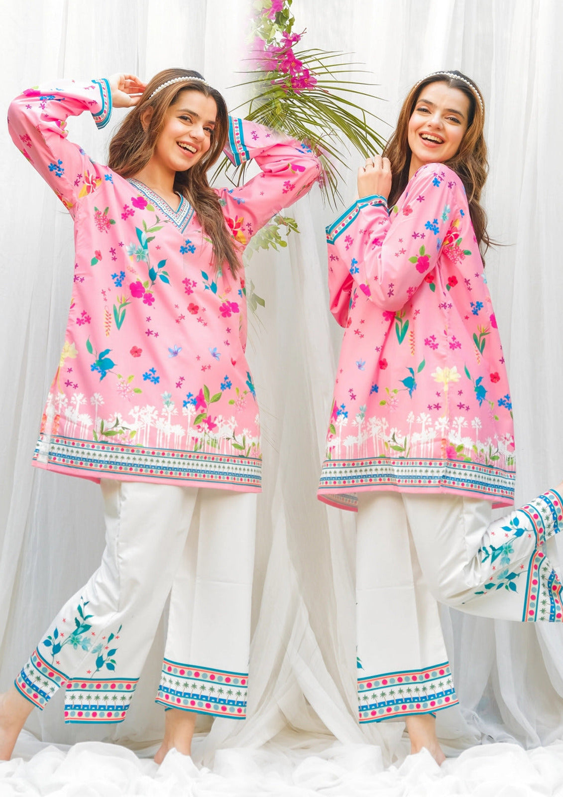 Stitched 2 Pc Co-ord Set