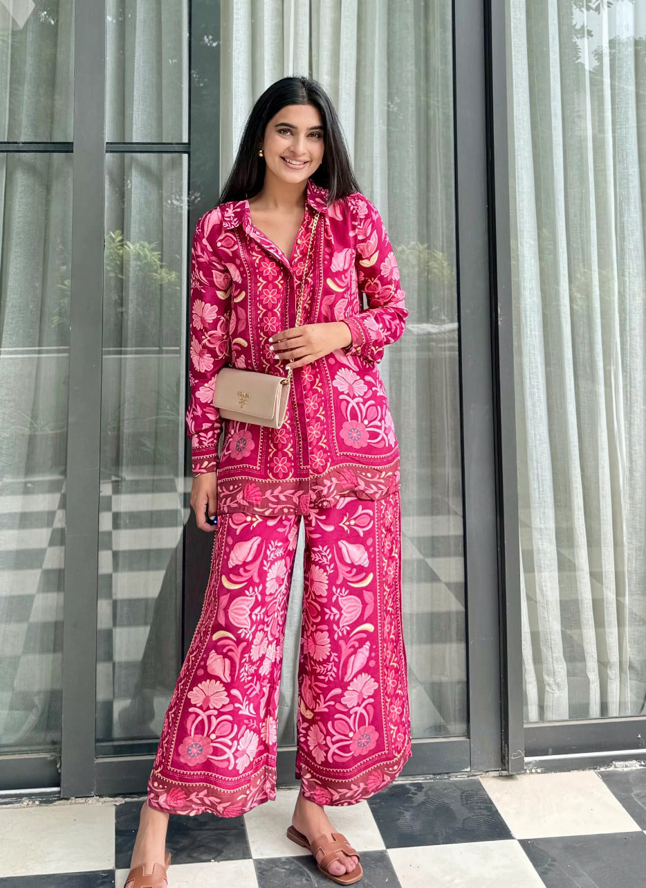 Stitched 2 Pc Co-ord Set