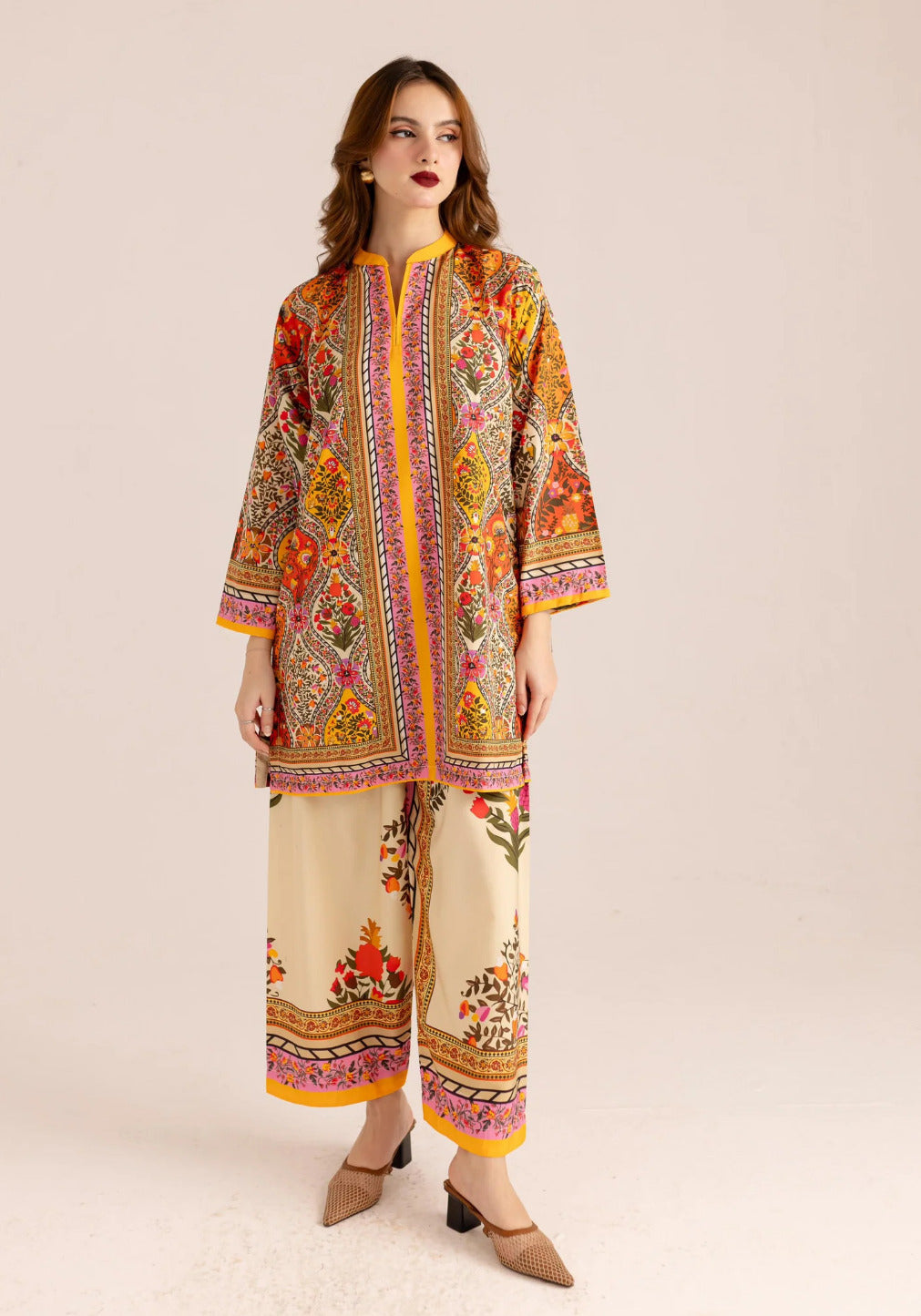 Stitched 2 Pc Co-ord Set