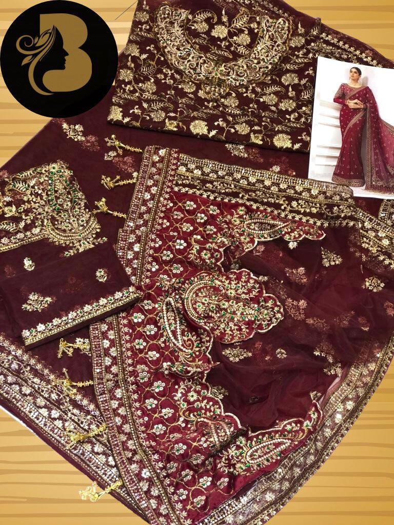 Maria-B Saree Wedding Collection