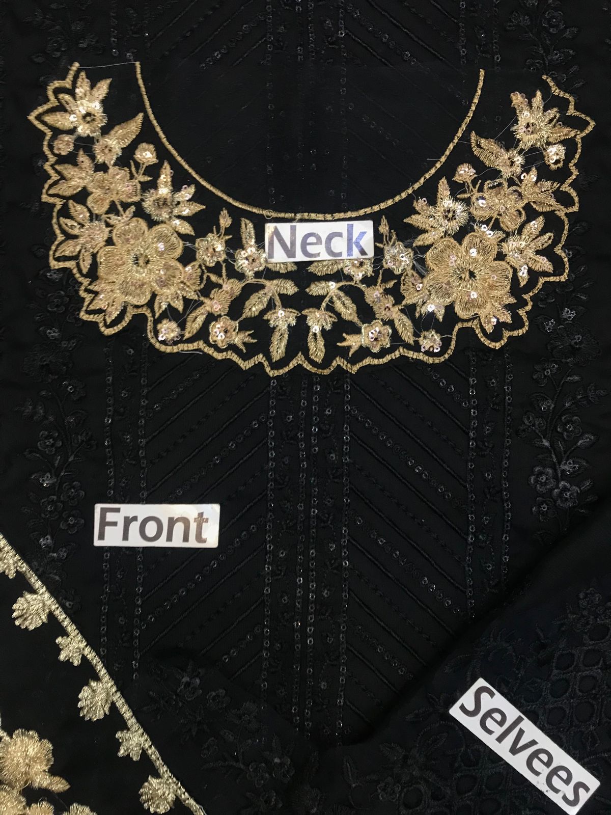 Azure Chiffon Embroidered Collection