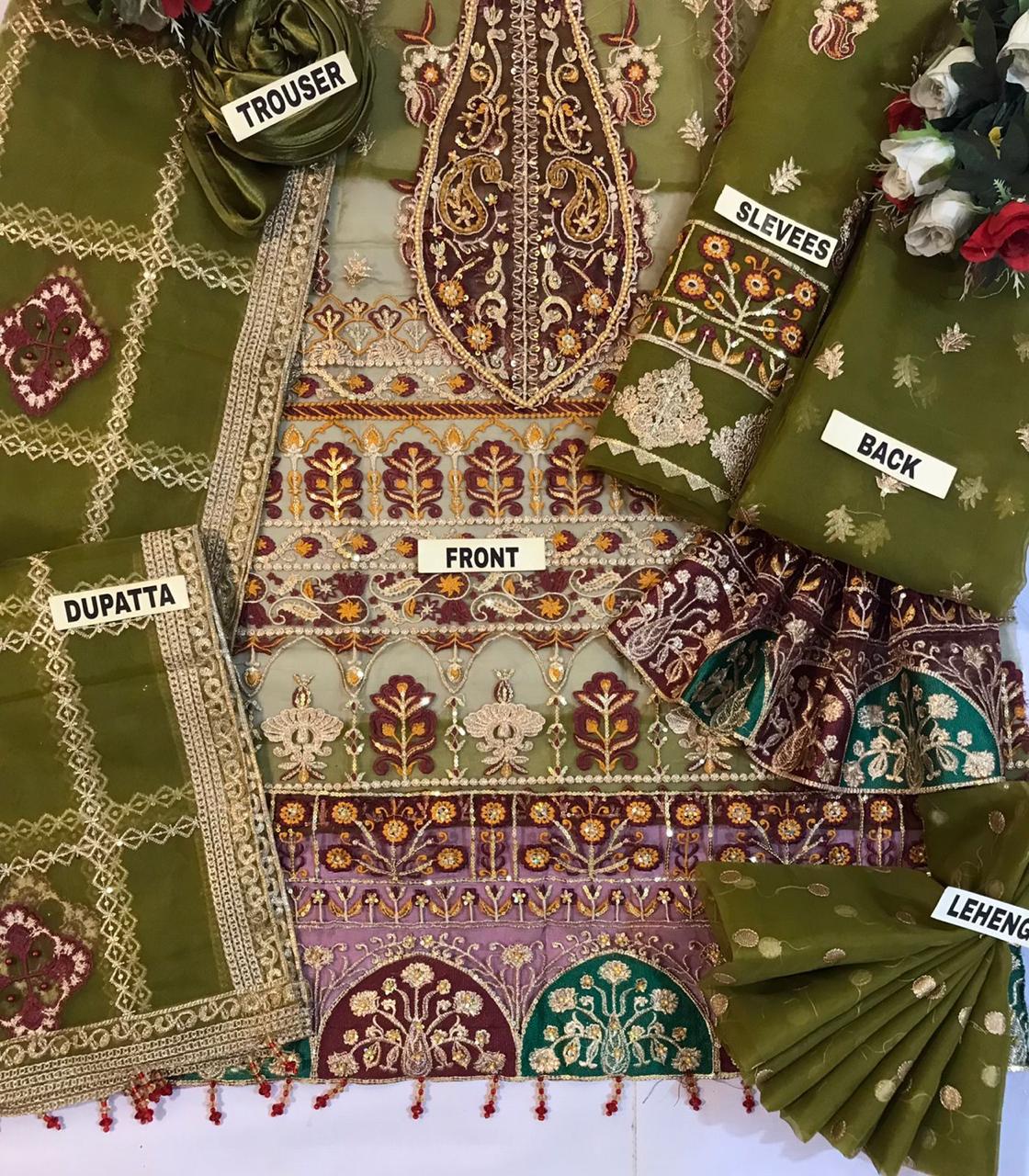 Maryam Hussain Organza Collection