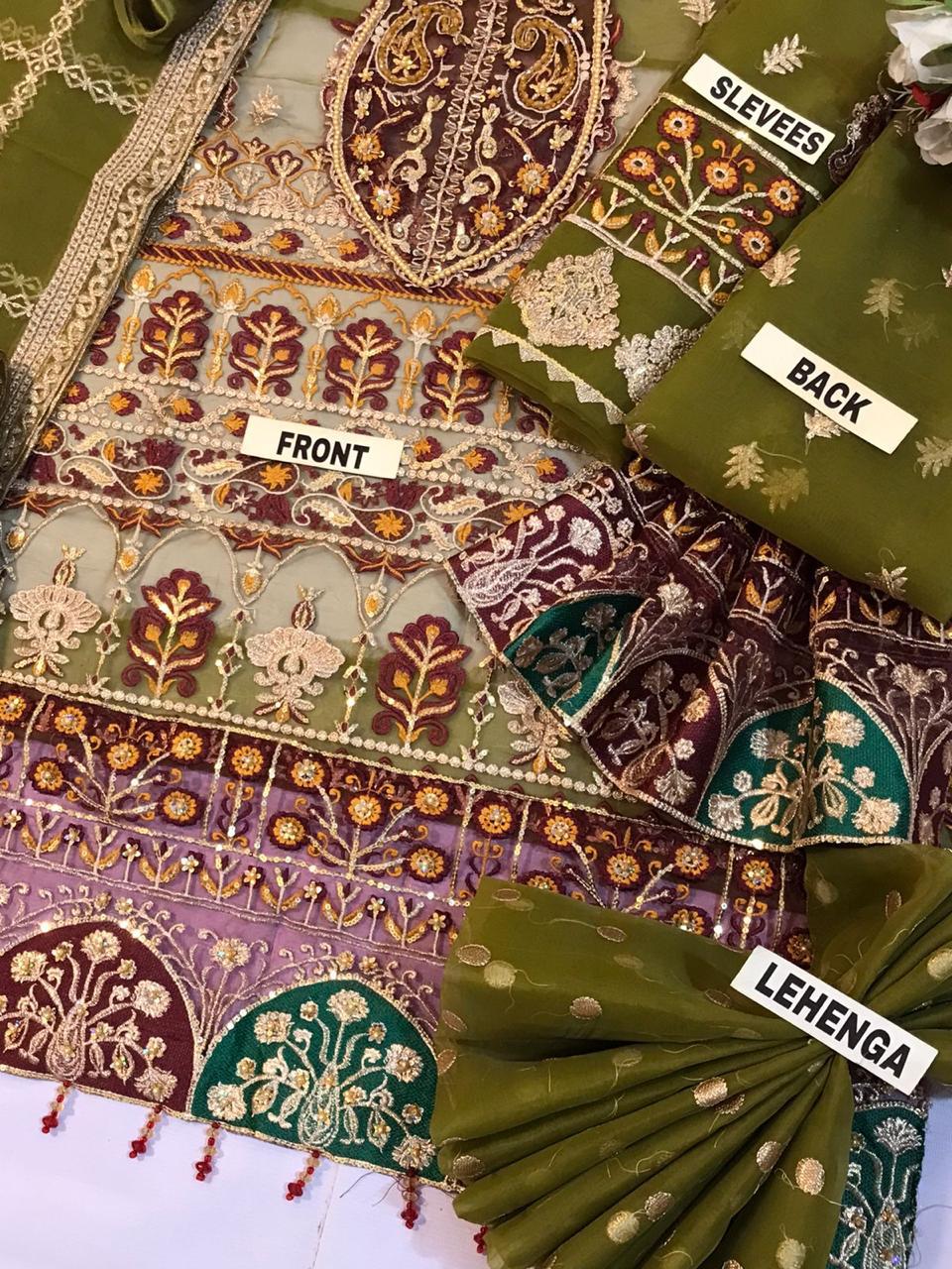 Maryam Hussain Organza Collection