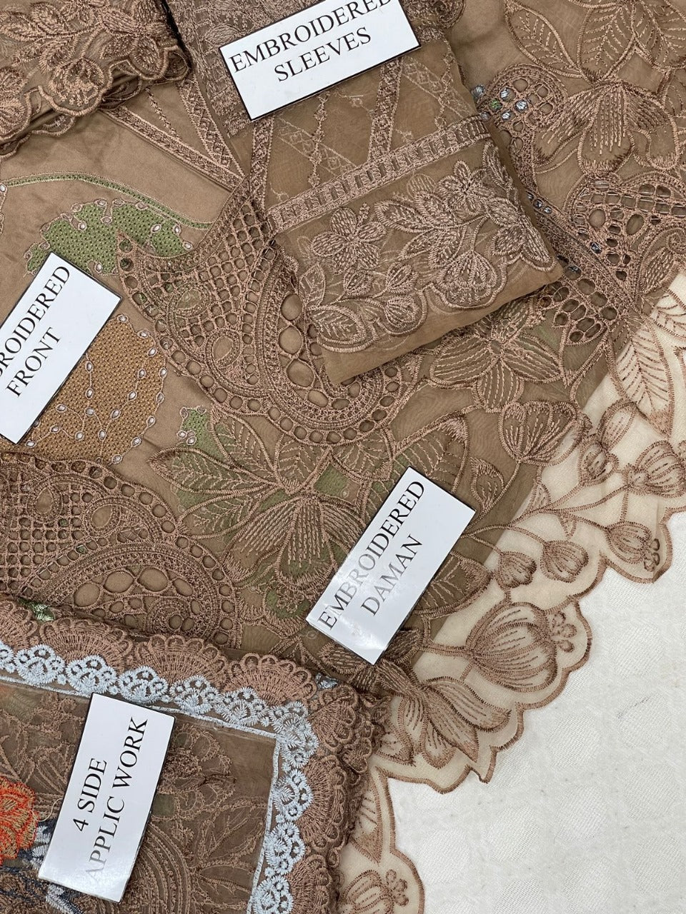 Maria-B Luxury Chikankari Lawn