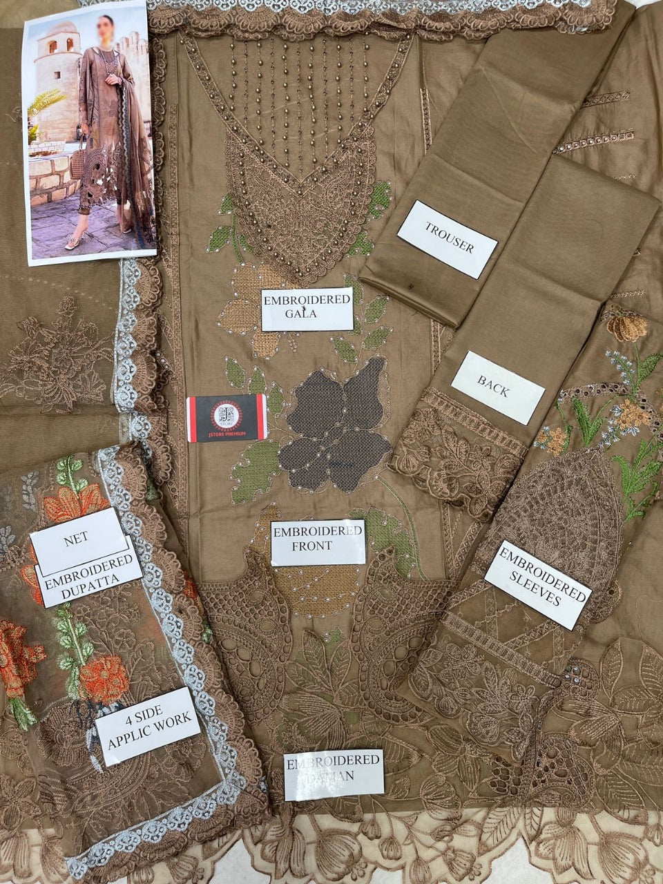 Maria-B Luxury Chikankari Lawn