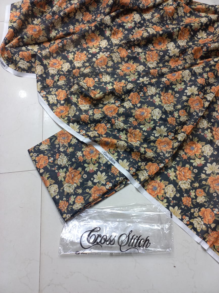 CROSS STITCH PRINTED 2 PIECE LAWN COLLECTION