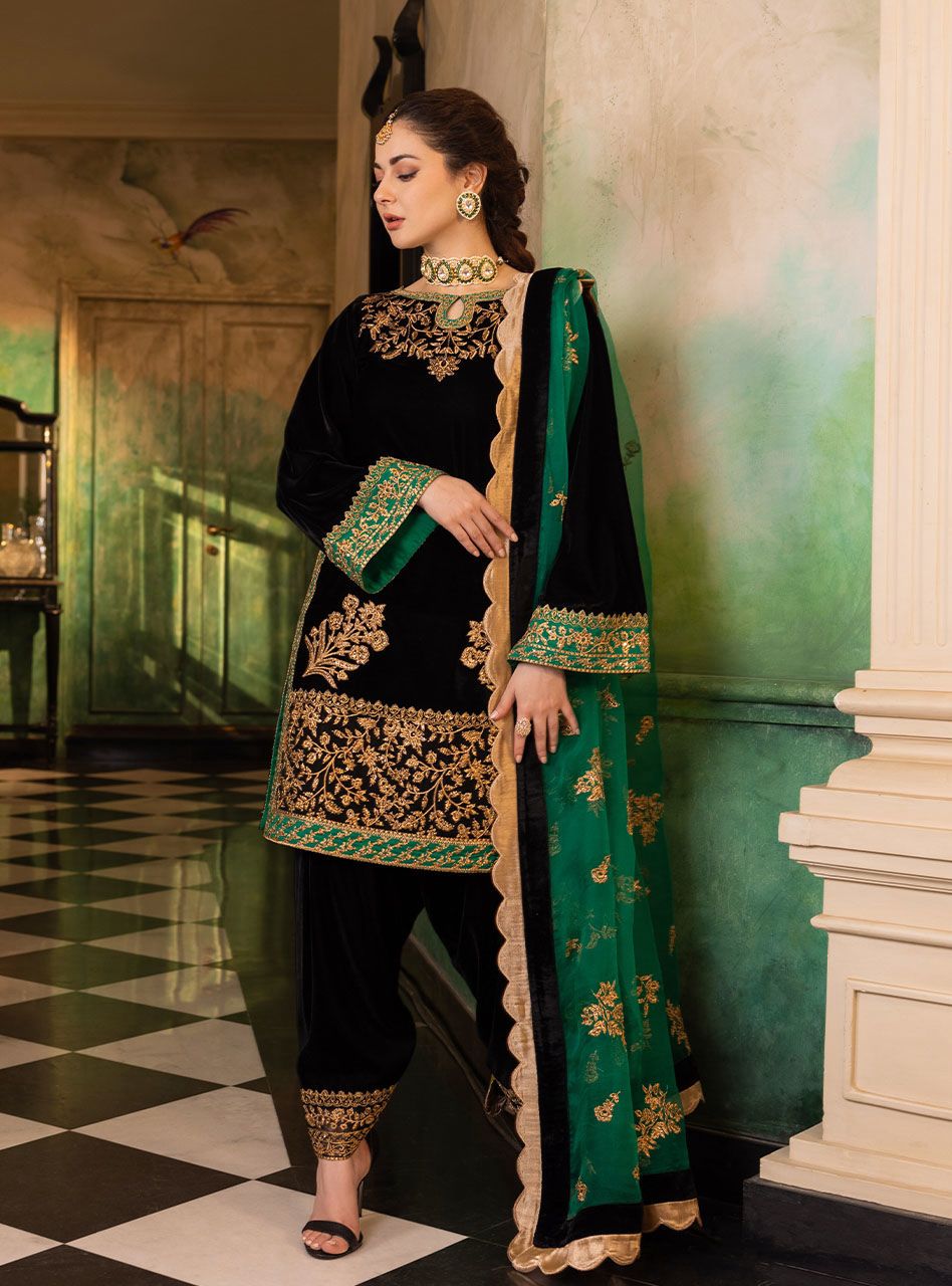 Zanaib Chottani Velvet Collection