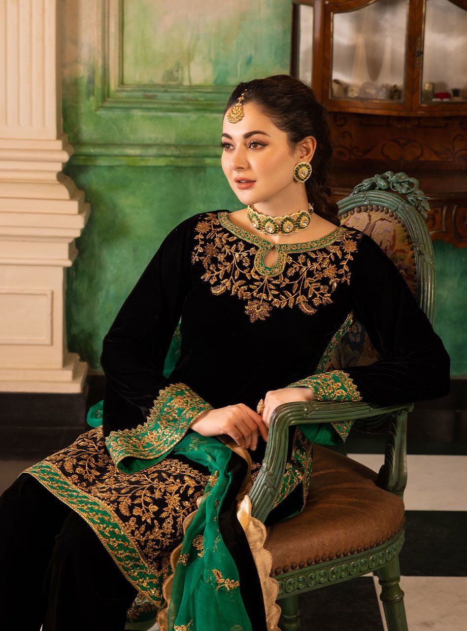 Zanaib Chottani Velvet Collection