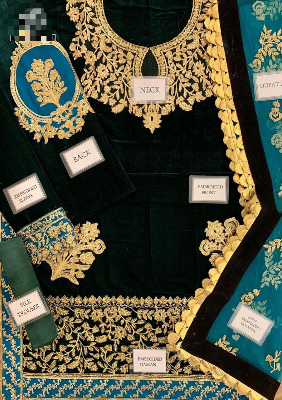 Zanaib Chottani Velvet Collection