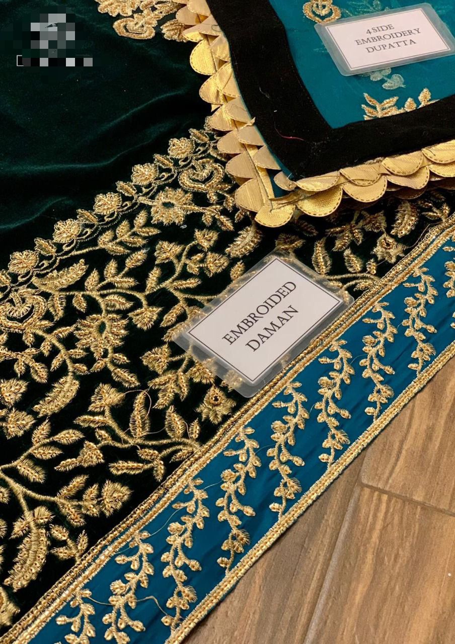 Zanaib Chottani Velvet Collection