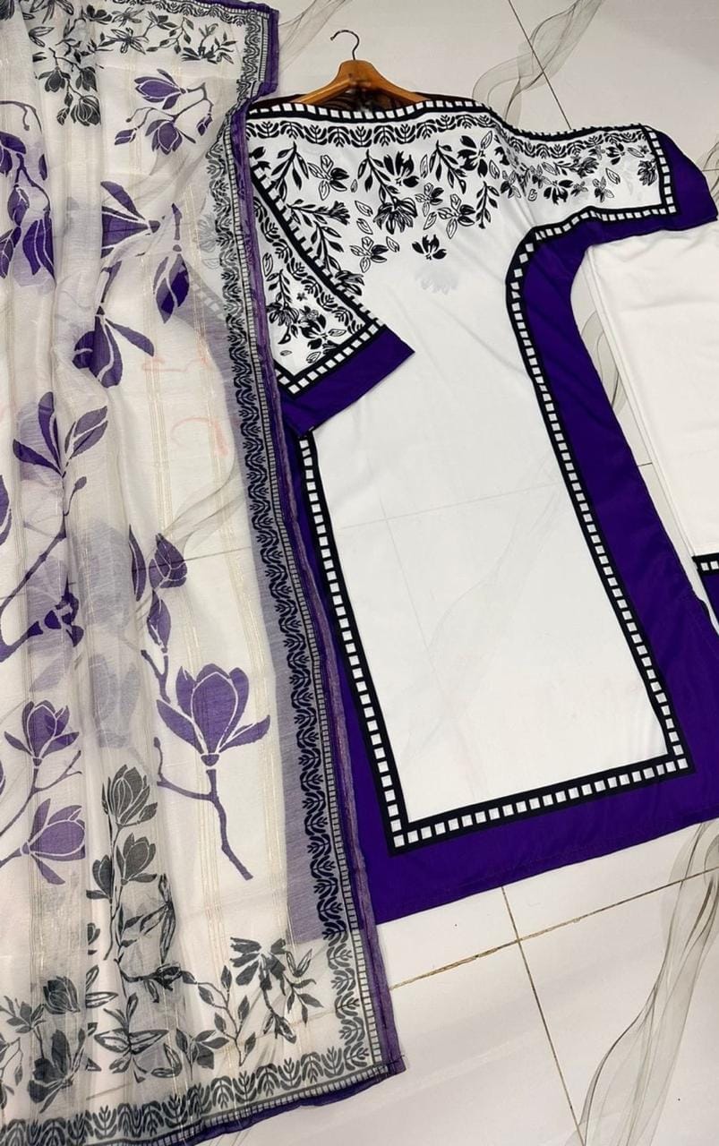 Floral Digital Printed