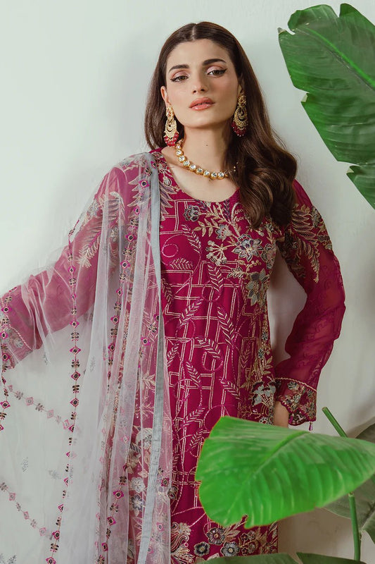 Ramsha Chiffon Embroidered Collection