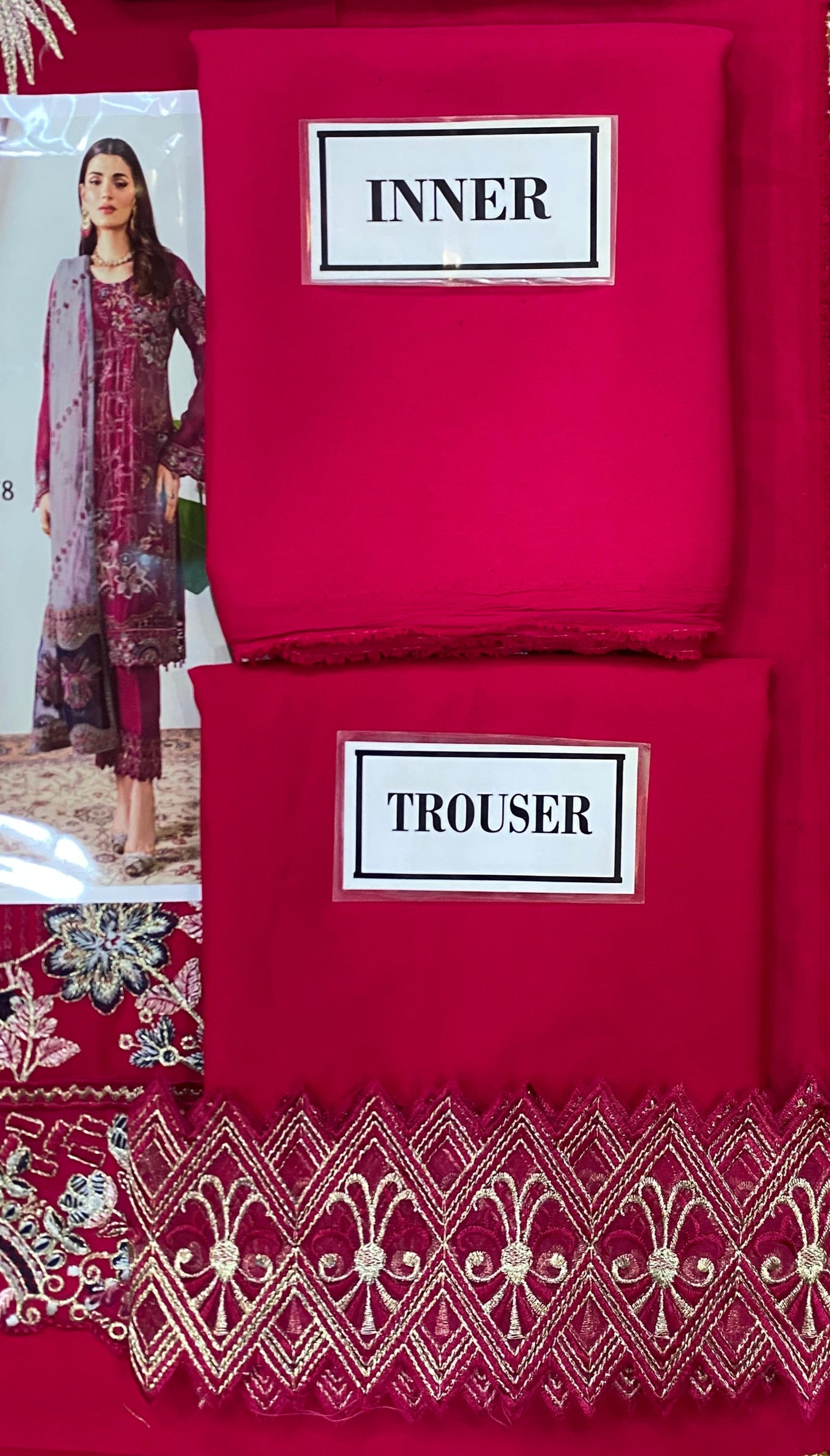 Ramsha Chiffon Embroidered Collection