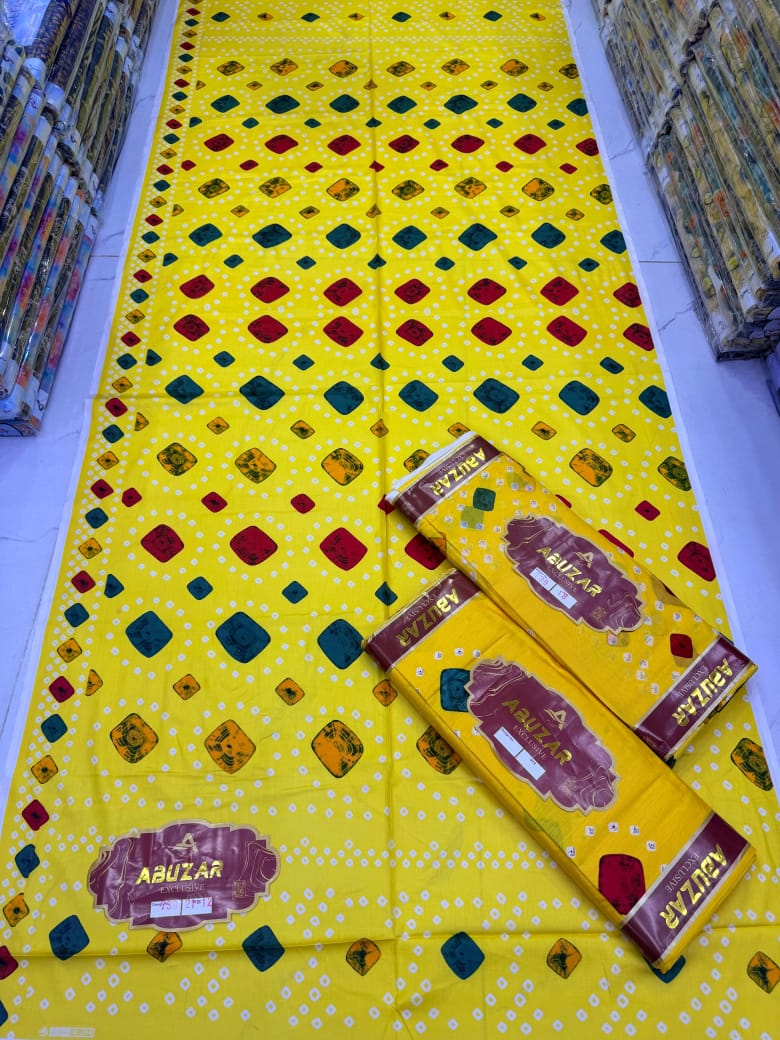 PRINTED DIGITAL LAWN COLLECTION ABUZAR