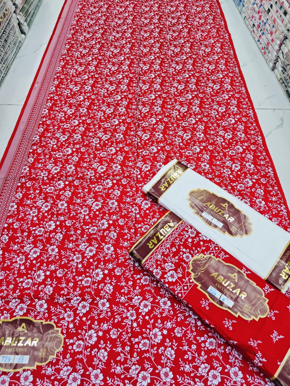 PRINTED DIGITAL LAWN COLLECTION ABUZAR
