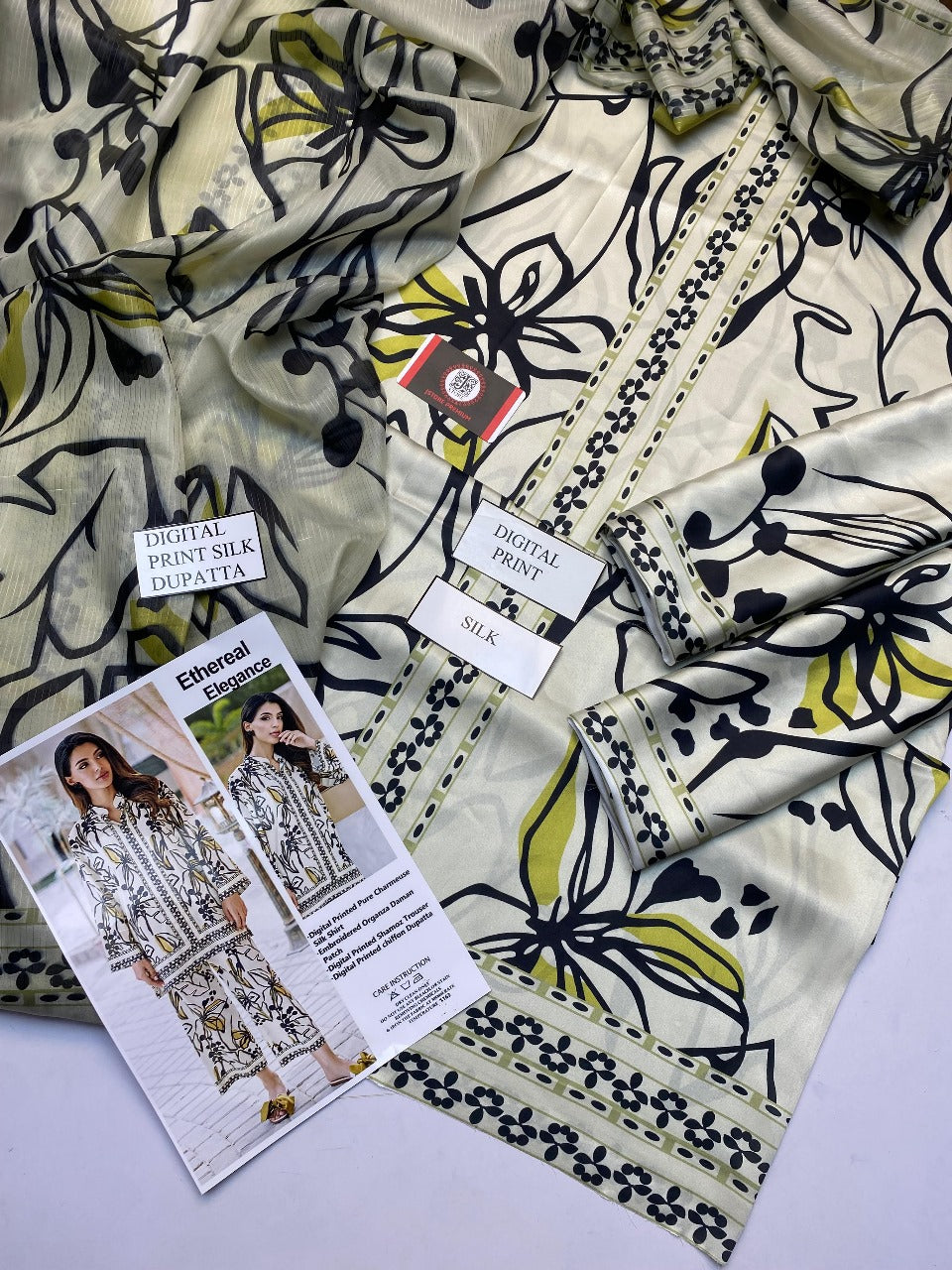 Floral Digital Printed