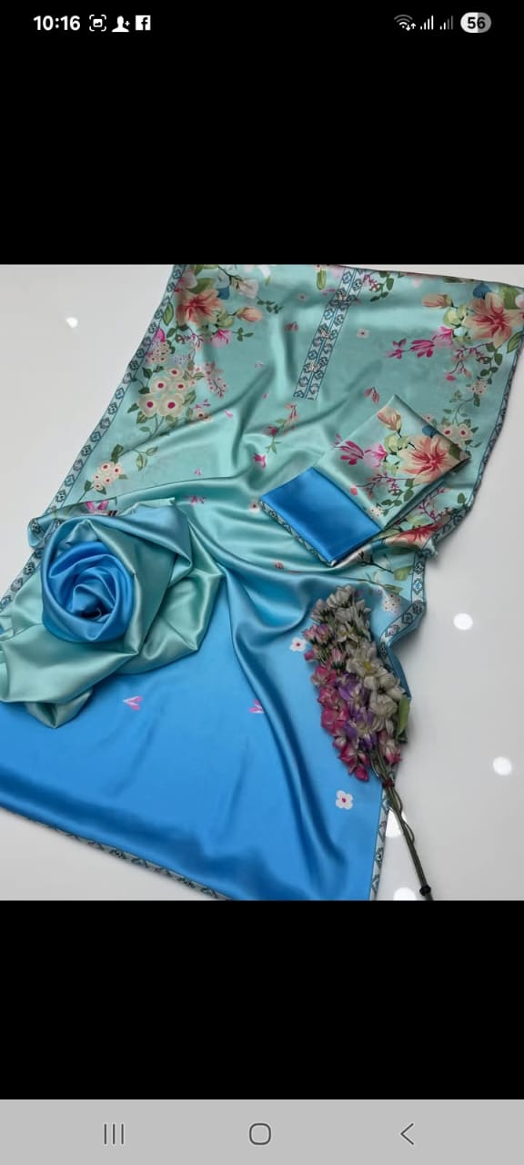 Floral Digital Printed