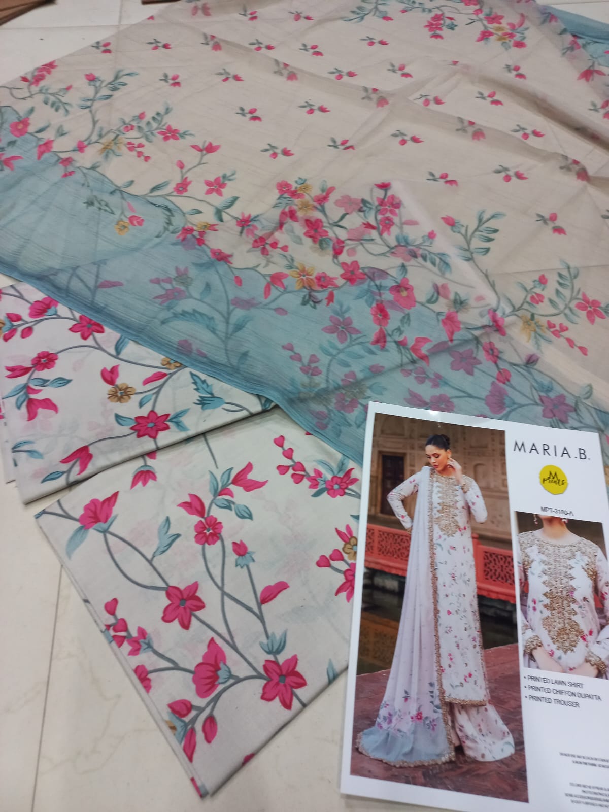 Maria-B Printed Lawn