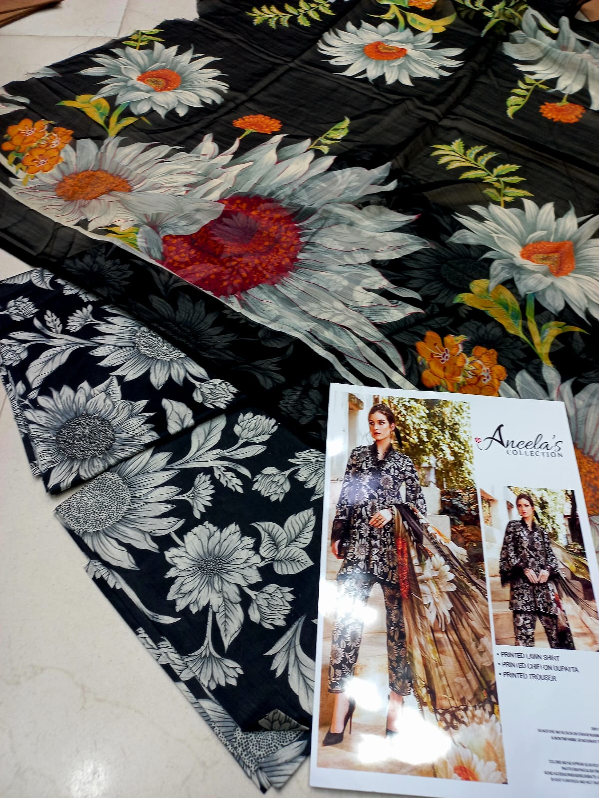 Maria-B Printed Lawn
