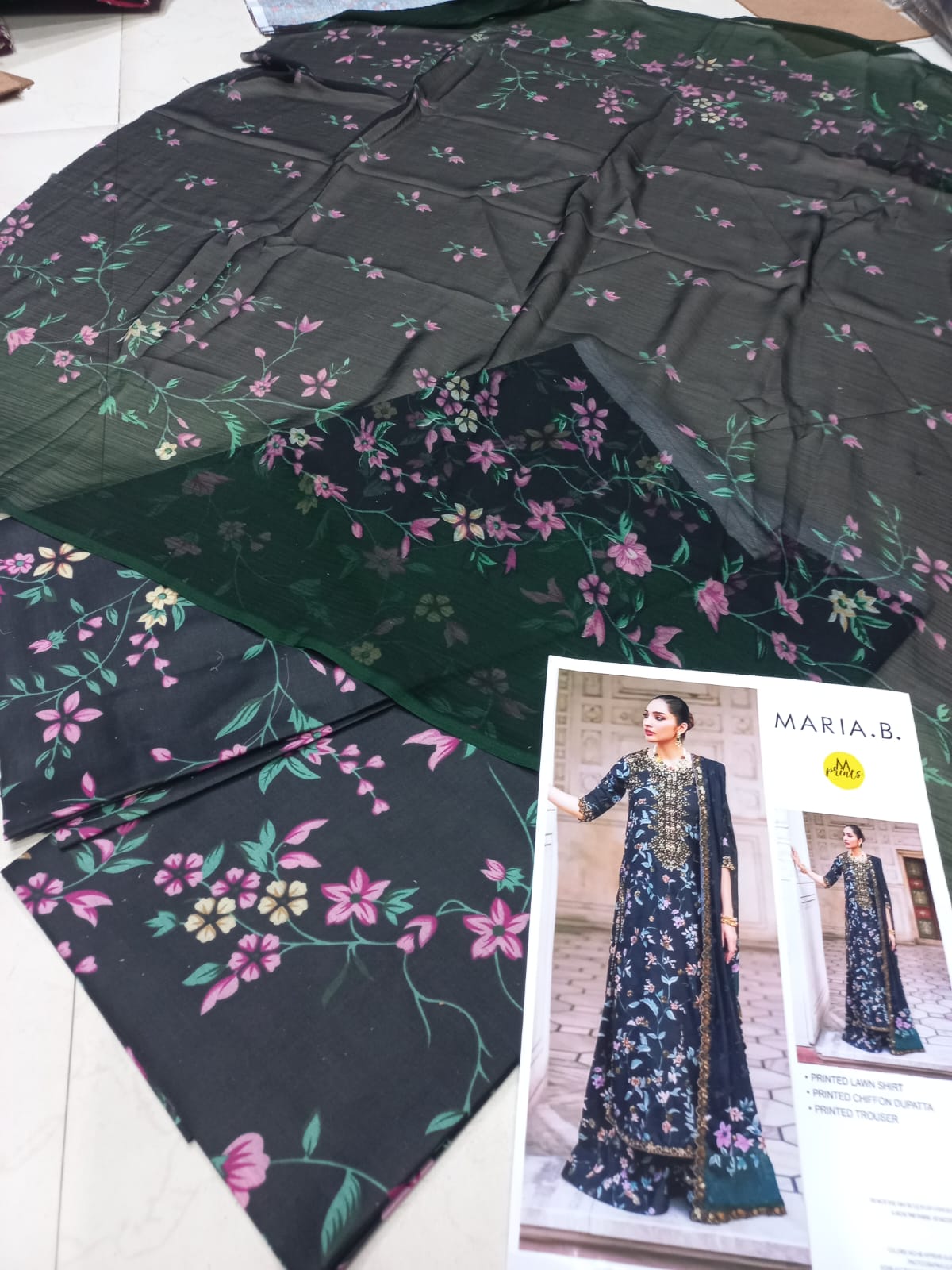 Maria-B Printed Lawn