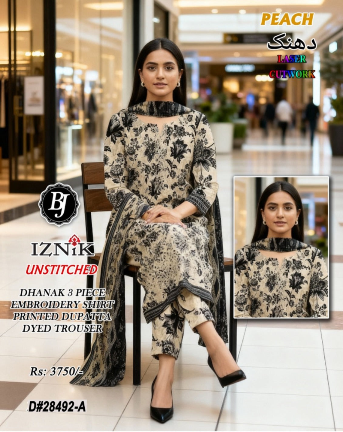 Dhanak Embroidered Collection