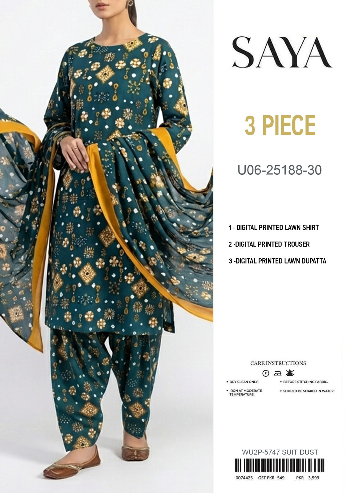SAYA CAMBRIC LAWN
