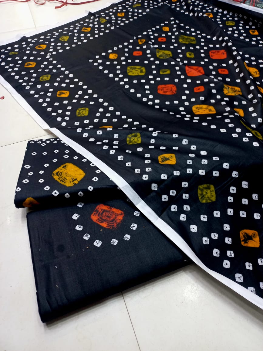 Mix Brand 3 Pcs Printed Cotton
