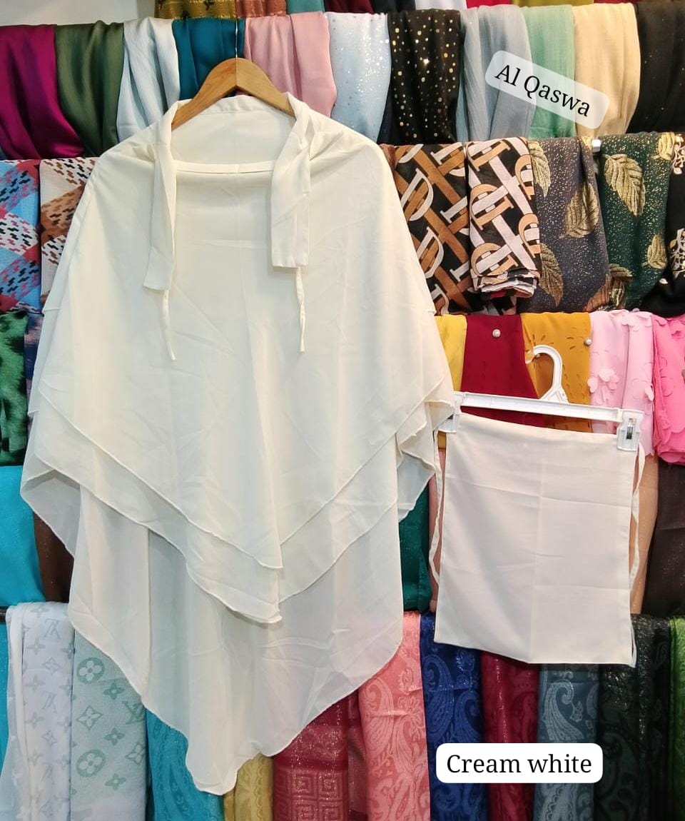 3PCS LAYER HIJAB SET