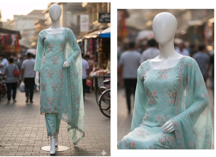 BAREEZA LAWN HAVY EMBROIDERY COLLECTION