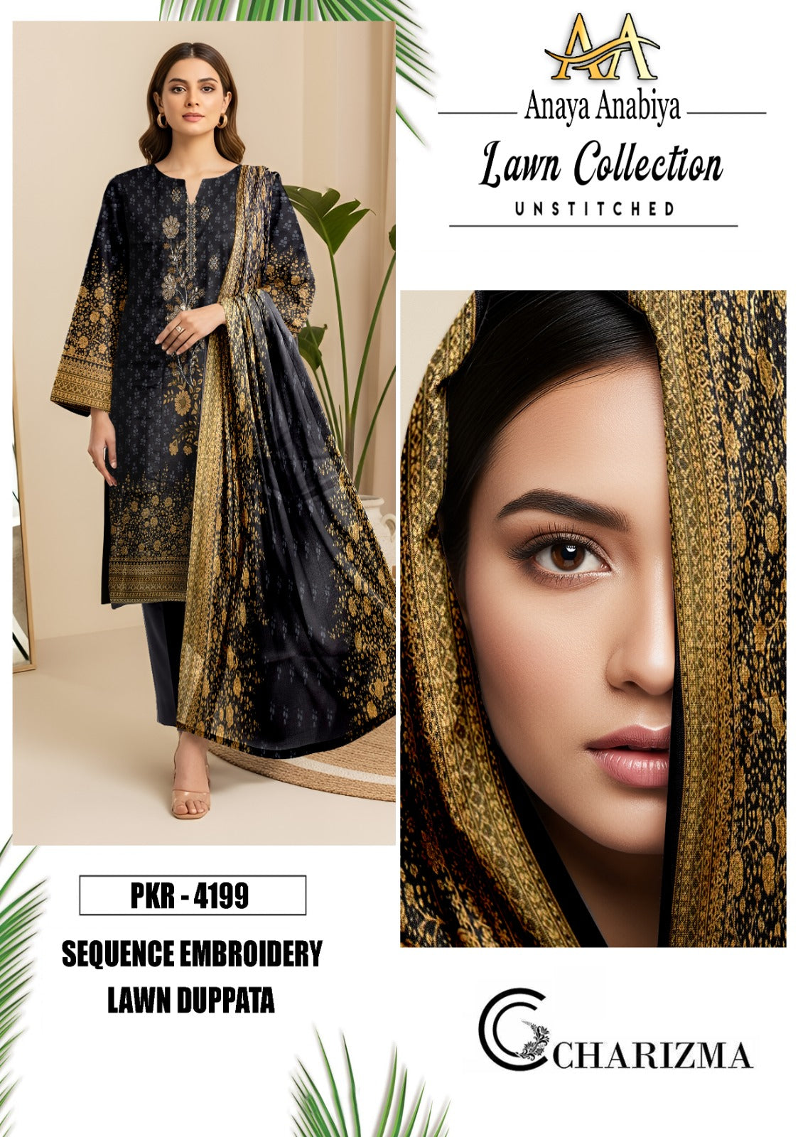 Anaya Anabiya Lawn Collection