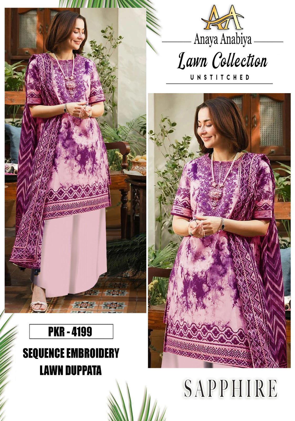 Anaya Anabiya Lawn Collection