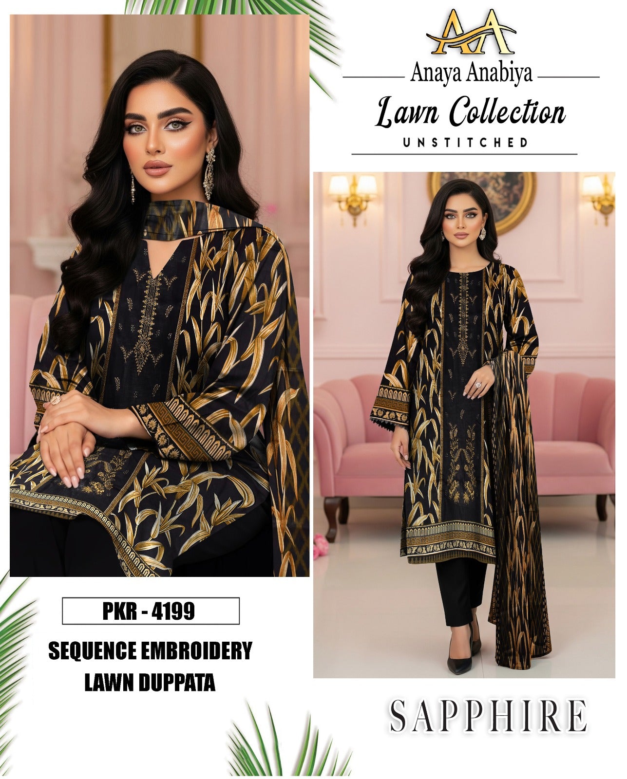 Anaya Anabiya Lawn Collection