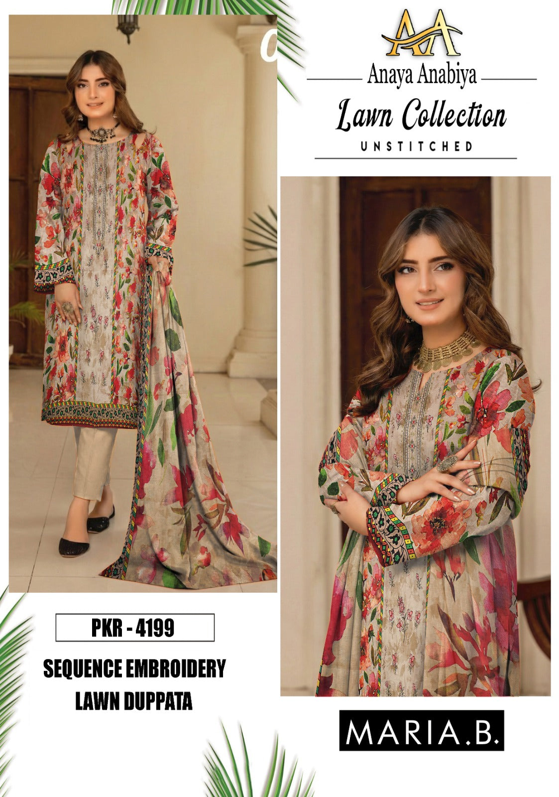 Anaya Anabiya Lawn Collection