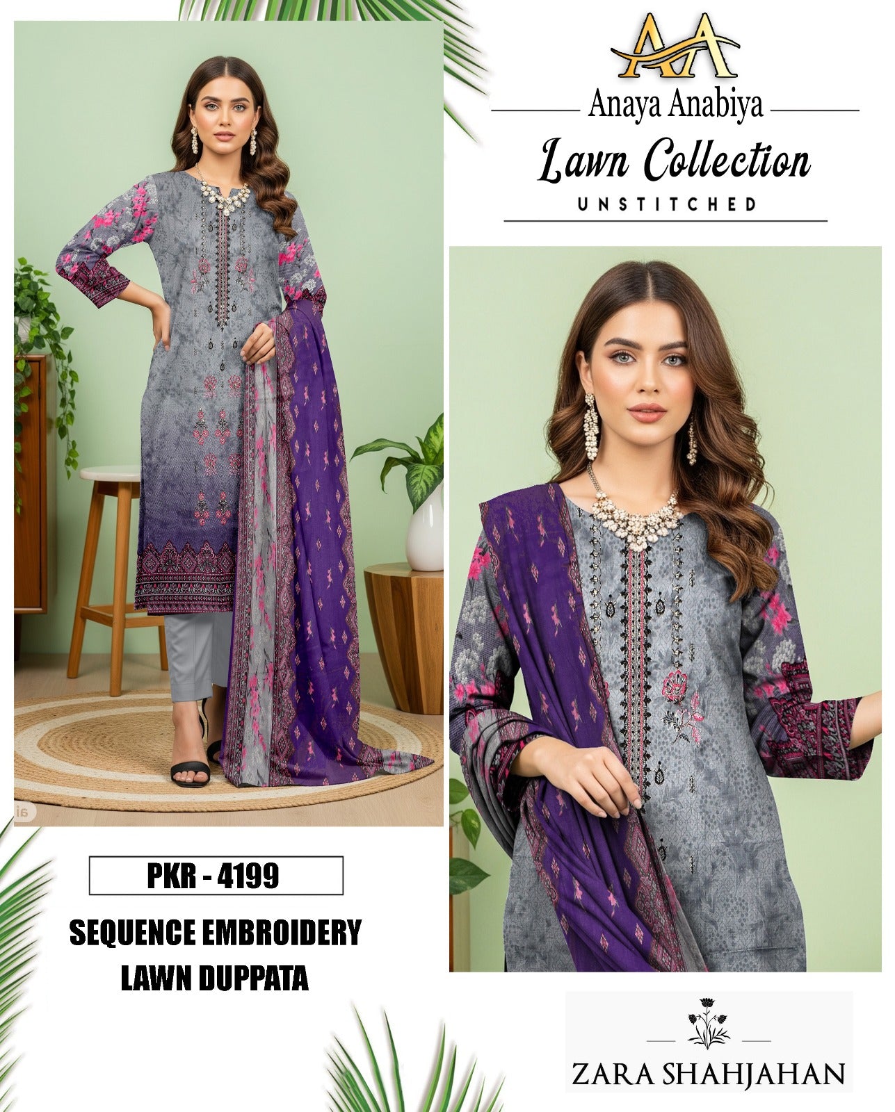 Anaya Anabiya Lawn Collection