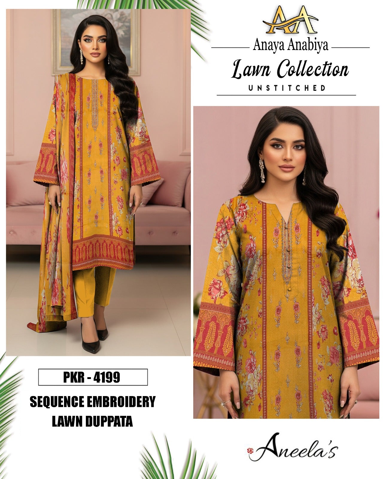 Anaya Anabiya Lawn Collection