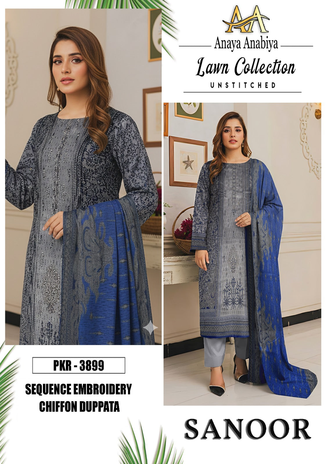 Anaya Anabiya Lawn Collection
