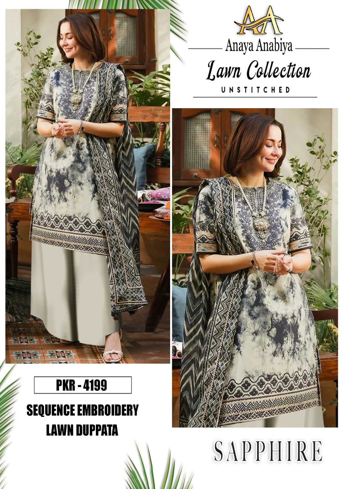 Anaya Anabiya Lawn Collection