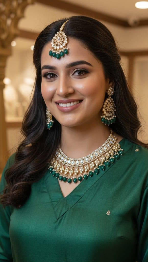 Kundan necklace