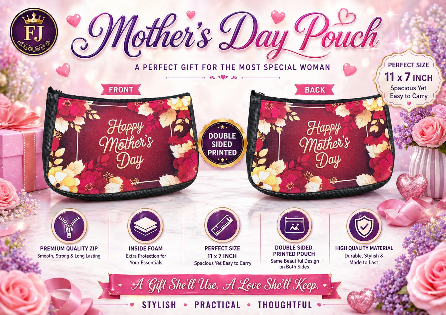 Mother’s Day Pouch