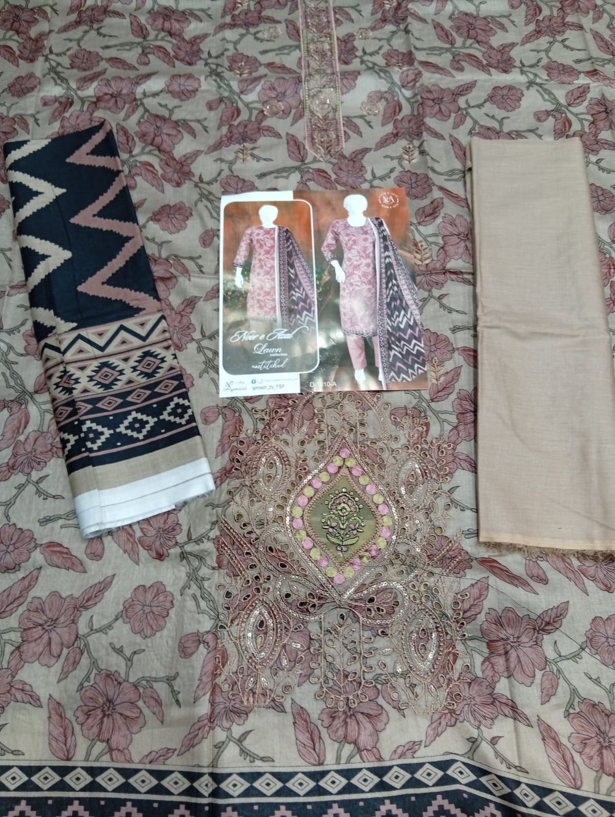 Nor-e- Azal Emb Lawn
