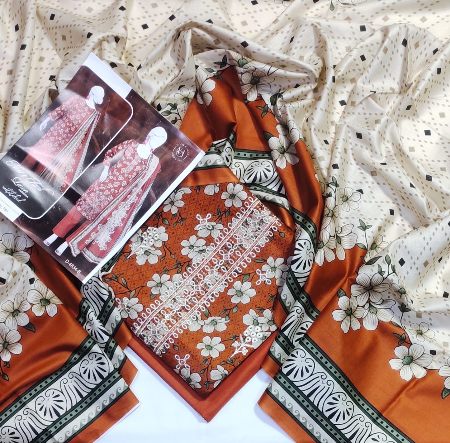 Lawn Embroidered Collection